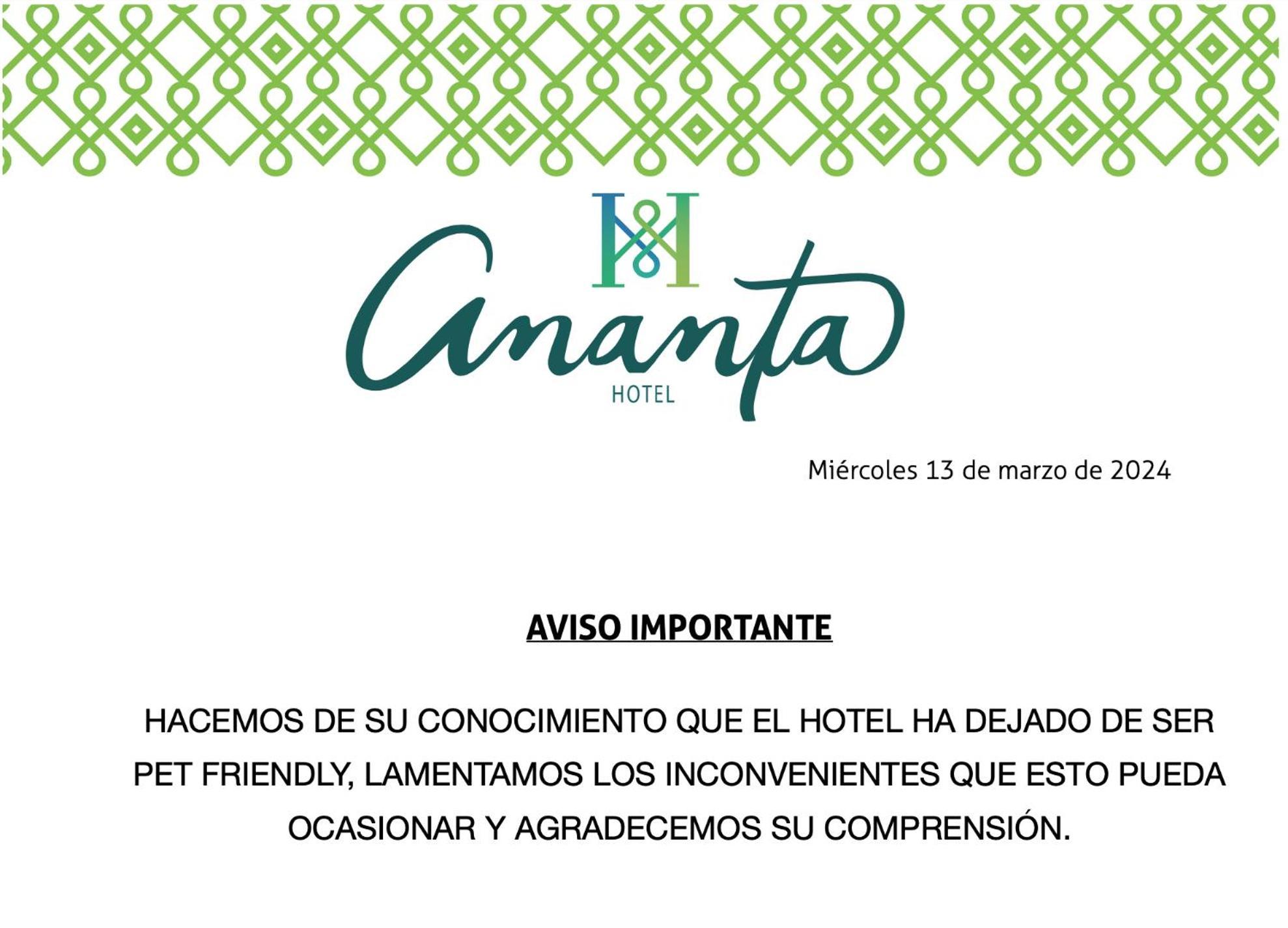 Ananta Hotel Casitas Eksteriør billede
